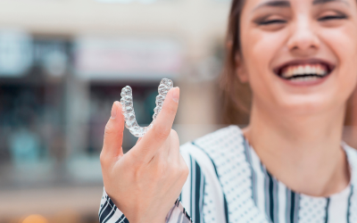 Aparelho dentário invisível